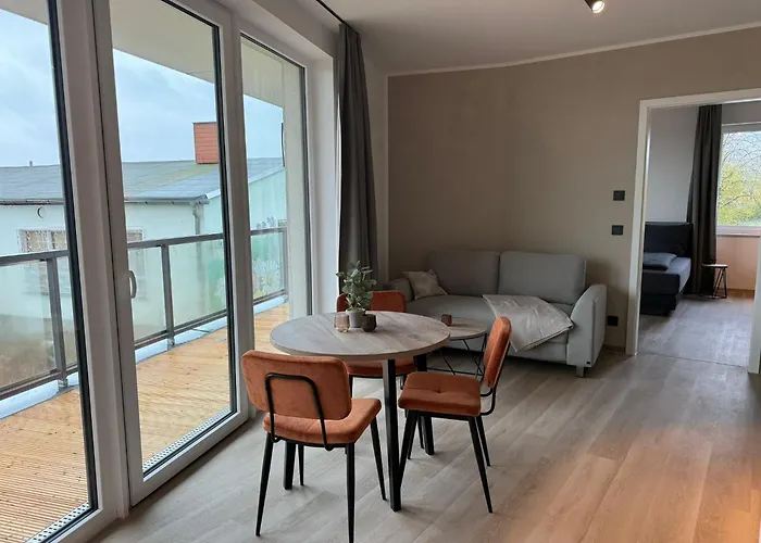 شقة Exklusives Wohnen Im Historischen Wasserturm Dem Highlight Von We317 ديلتزش